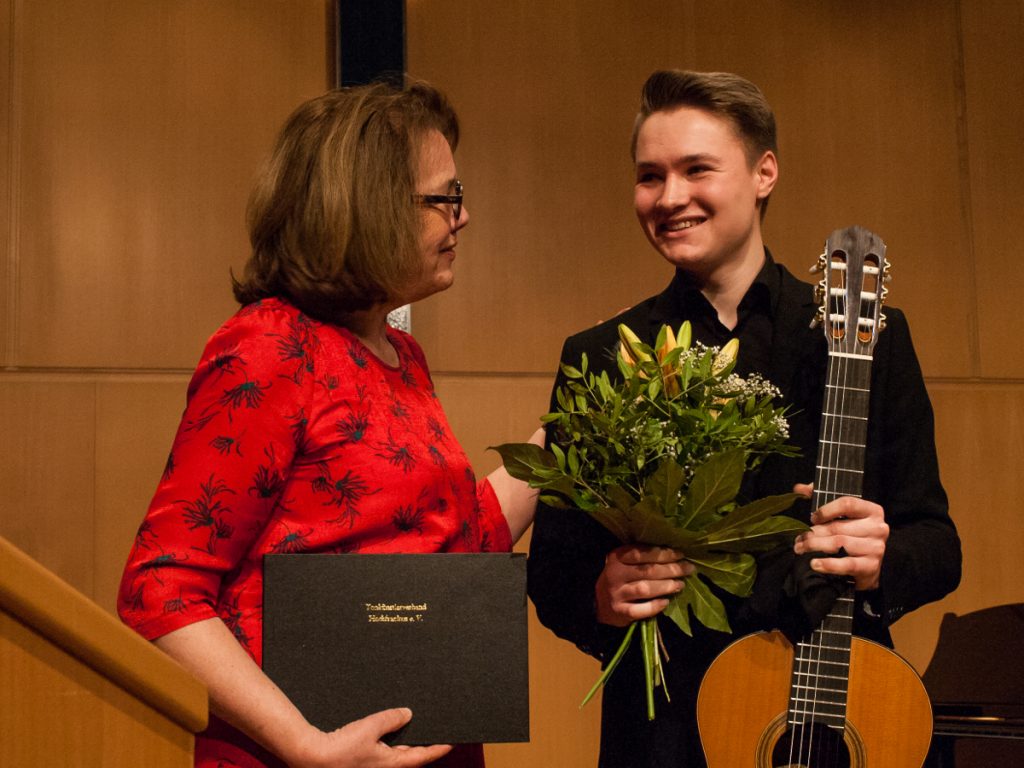 Florestan und Eusebius-Preisträger 2018, Daniel Schreivogel, Gitarre solo